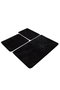 Mijölnir Havai - Juego de alfombras de baño acrílicas de 3 piezas - Negro